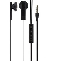 Headset 3.5mm Hands-Free Earphones Mic Dual Earbuds Headphones Earpieces Stereo Wired [Black] for Samsung Galaxy S8, S9, Note 8, S8/S9 +