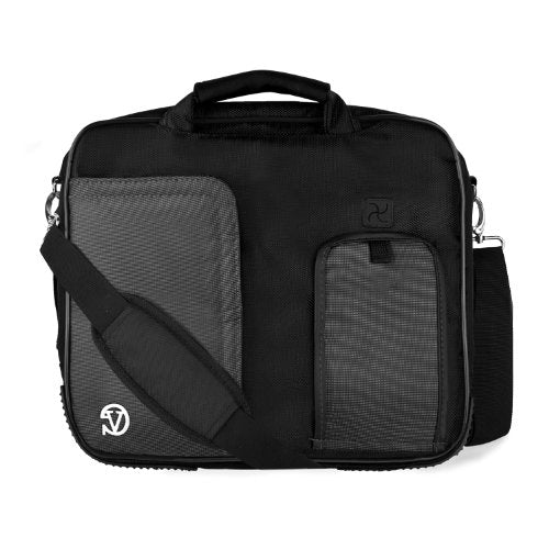 (Onyx) Shoulder Bag For HP Pavilion, Stream, Split, X2, X360, EliteBook, ChromeBook, 11 to 13.3 inch Laptops