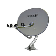 Load image into Gallery viewer, Homevision Technology Satellite Dish Digiwave 36&quot; Elliptical Satellite Dish, Gray (DWD85TE)
