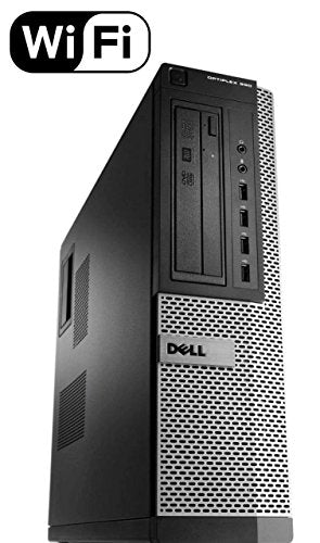 Dell Optiplex 990 SFF Flagship Premium Business Desktop Computer (Intel Quad-Core i5-2400 up to 3.4GHz, 16GB RAM, 2TB HDD, DVD, WiFi, VGA, DisplayPort, Windows 10 Professional) (Renewed)