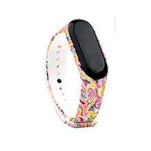 Load image into Gallery viewer, honecumi Floral Bands Replacement for Mi Band 4 Mi 3 Watch Band Wrist Band Strap Bracelet for Men Women Mi 4 Watchband Accessory Pattern Mi Band 3 Smartwatch Strap Bands -Xiao mi 4 /3 Band-4 pcs
