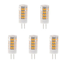 Load image into Gallery viewer, HERO-LED G6-51S-120V-DW T4 GY6.35 High Voltage 120V LED Halogen Replacement Bulb, 3.5W, 35W Equal, Daylight White 5000K, 5-Pack(Not Dimmable)
