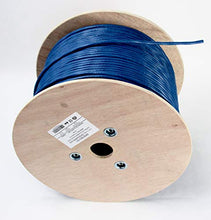 Load image into Gallery viewer, Cat6a Plenum 1000ft | Cat6a 1000ft | Blue | 650Mhz Plenum Rated Bulk Cable 650MHz, 23AWG, UTP, 4 Pair, Solid Bare Copper, 1000ft/Wooden Spool
