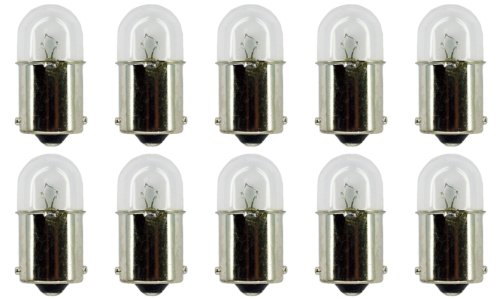 CEC Industries #5007 Bulbs, 12 V, 5 W, BA15s Base, T-6 shape (Box of 10)
