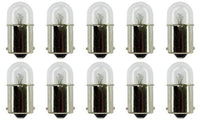 CEC Industries #5008 Bulbs, 12 V, 10 W, BA15s Base, T-6 shape (Box of 10)