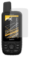 Load image into Gallery viewer, atFoliX Screen Protector Compatible with Garmin GPSMap 66st Screen Protection Film, Anti-Reflective and Shock-Absorbing FX Protector Film (3X)
