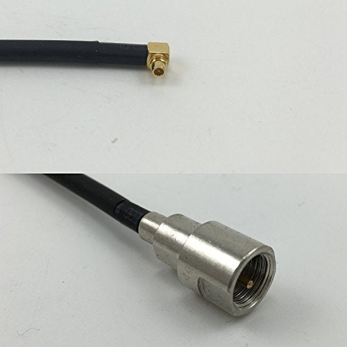 12 inch RG188 MMCX MALE ANGLE to FME MALE Pigtail Jumper RF coaxial cable 50ohm Quick USA Shipping