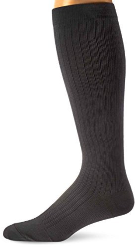 BSN Medical H3452 ACTIVA Dress Sock, Knee High, Medium, 20-30 mmHg, Gray