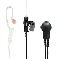 ARC T21012 Earpiece Headset Mic for Kenwood NX300 NX200 Multi-Pin Radios (See List)