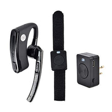 Load image into Gallery viewer, HYS Bluetooth Earpiece Headset with Finger PTT for Motorola BRP40 CP200 CP200D CP185 CLS1410 CLS1110 DTR650 RDU2020 RDU4100 RDU4160D RDU2080D Yaesu FT-4XR FT-4VR FT-65R FT-25R Handheld Walkie-Talkie

