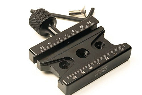 Hejnar Photo 3.25 Inch Jaw Length Clamp for Arca Swiss Type Plates and Mounts. Made in U.S.A