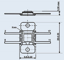 Load image into Gallery viewer, S.U.R. &amp; R Tools K142EN9G IC/Microchip USSR 2 pcs
