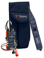 TEMPO Communications 802K Digital LAN Tracing Kit  Troubleshoot Local Area Networks (LAN) and VDV Wiring - Includes Filtered Tone Probe and LAN Toner (formerly Greenlee Communications)