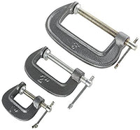 ATE Pro. USA 23020 Mini C-Clamp (3-Piece Set)