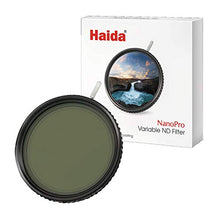 Load image into Gallery viewer, Haida 82mm NanoPro Variable Neutral Density 1.2 to 2.7 Filter (4 to 9-Stop)
