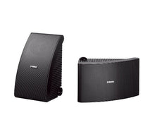 Load image into Gallery viewer, Yamaha NS-AWS592BL 150 Watt 6.5 Inch Cone Indoor/Outdoor All-Weather Speakers (1 Pair, Black)
