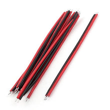 Load image into Gallery viewer, uxcell 10 Pairs 10cm Length Red Black Flexible 2 Ends Tin Plated Jumper Wire
