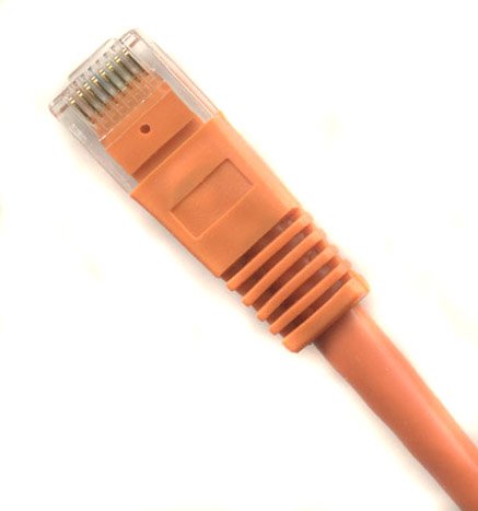 Ultra Spec Cables 50ft Cat6 Ethernet Network Cable Orange