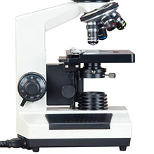 Load image into Gallery viewer, OMAX 40X-2000X Digital Darkfield Binocular Compound Microscope with Built-in 3.0MP USB Camera and Dry Darkfield Condenser
