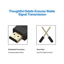 Load image into Gallery viewer, Rankie HDMI to DVI Cable, CL3 Rated High Speed Bi-Directional, 6 Feet, Black
