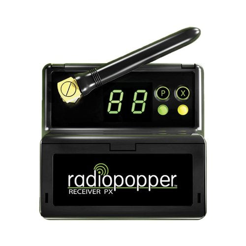 RadioPopper PX-RC Receiver with Canon Mounting Bracket (Black)