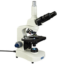 Load image into Gallery viewer, OMAX 40X-2500X Trinocular Compound Siedentopf LED Microscope with Reversed Nosepiece
