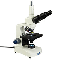 OMAX 40X-2500X Trinocular Compound Siedentopf LED Microscope with Reversed Nosepiece