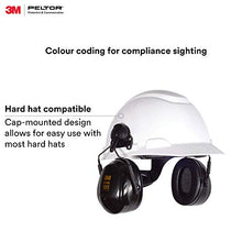 Load image into Gallery viewer, 3M Peltor Optime 101 Helmet Attachable Earmuff, Hearing Protection, Ear Protectors, NRR 24 dB
