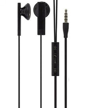 Load image into Gallery viewer, Headset 3.5mm Handsfree Earphones w Mic Dual Earbuds Headphones Stereo Wired [Black] for Sprint iPhone SE - Sprint HTC 10 - Sprint HTC Desire 626s - Sprint HTC One A9 - Sprint HTC One M8
