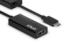 Load image into Gallery viewer, Club 3d Displayport 1.2 To Hdmi 1.4 4k30hz Uhd Active Adapter - Displayport/hdmi For Notebook, Audio/video Device - 1 X Hdmi Female Digital
