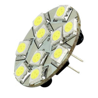 Lunasea G4 10 Back Pin LED Light Bulb - 12VAC or 10-30VDC/2W/140 Lumens - Warm White