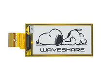 Load image into Gallery viewer, waveshare 2.13inch Flexible E-Ink Raw Display Compatible with Raspberry Pi 4B/3B+/3B/2B/B+/A+/Zero/Zero W/WH/Zero 2W Series Boards 212x104 Resolution Dual-Color Supports Partial Refresh
