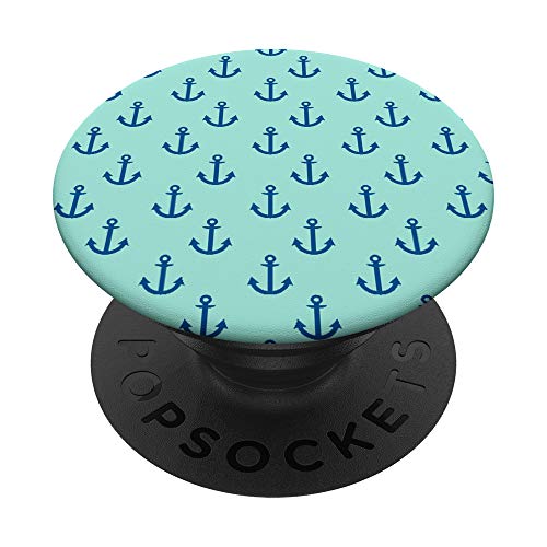 Anchor Nautical Pattern - Teal Blue Anchor Pattern