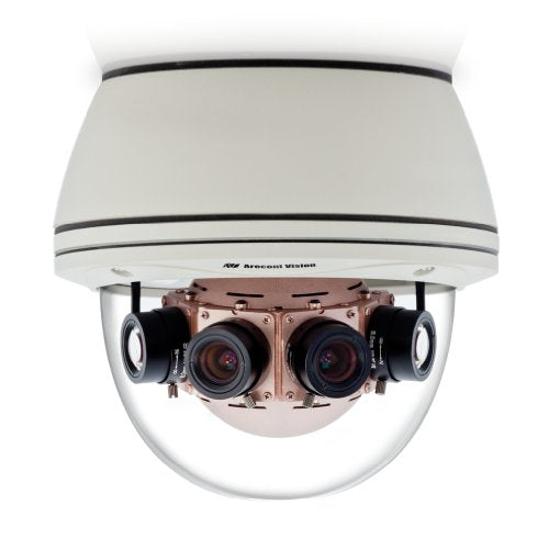 Arecont Vision AV8185DN-HB - Worlds First 8MP H.264 Day/Night 180 panoramic Megapixel Camera with IP66 rating and Vandal resistant Dome