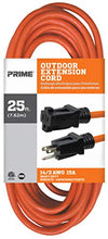 Load image into Gallery viewer, Prime Wire &amp; Cable 716553 Heavy Duty Outdoor Extension Cord, Orange
