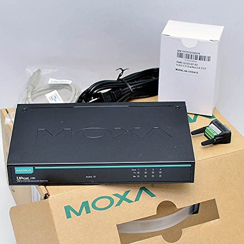 Moxa UPort 1450: 4 Port USB-to-Serial Hub, RS-232/422/485