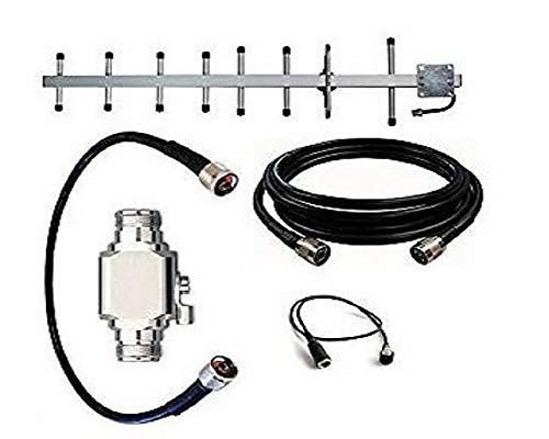 High Power Antenna Kit for Verizon Ellipsis Jetpack (MHS815L) with Yagi Antenna and 50 ft Cable