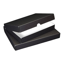 Load image into Gallery viewer, Lineco Archival Folio Box Blk 13.5X19.5X1.75
