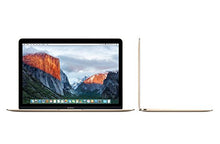 Load image into Gallery viewer, Apple MacBook (MLHE2LL/A) 256GB 12-inch Retina Display (2016) Intel Core M3 Tablet - Champagne Gold (Renewed)
