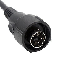 Load image into Gallery viewer, Tenq Mini DIN Plug 6pin Connect Throat Vibration MIC for Two-Way Radio Motorola Feidaxin GP68 GP88 GP88S GP300 GP308 PRO1150 PRO2150 PRO3150 CLS1450 CLS1450C MU-11C MU21CV
