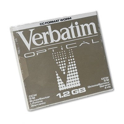 Verbatim 5.25 Worm 1.2GB-512B/S OD 1PK (89176)