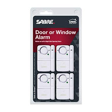 Load image into Gallery viewer, SABRE Wireless Home Security Door Window Burglar Alarm with LOUD 120 dB Siren - DIY EASY to Install
