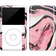 Load image into Gallery viewer, Skinit Decal MP3 Player Skin Compatible with iPod Classic (6th Gen) 80GB - Officially Licensed Originally Designed Pink Marble Ink Design

