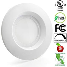 Load image into Gallery viewer, Bioluz Led 5â?/6&quot; Recessed Lighting Dimmable Led Lighting Fixture Ceiling Light 75 Watt Replacement
