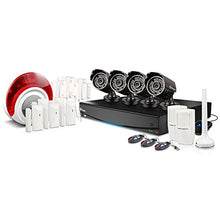 Load image into Gallery viewer, Swann SWVAK-834254C Integrated Video &amp; Alarm Security System (8 Channels, 960H Resolution, 1TB Recording, 4 x Pro-735 Cameras, A
