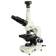 Load image into Gallery viewer, OMAX 40X-2500X Darkfiled Trinocular Compound Siedentopf LED Microscope with Dry Darkfield Condenser and 5MP Camera
