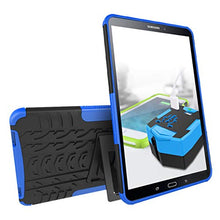 Load image into Gallery viewer, T580 Case, Galaxy Tab A 10.1 T585 Protective Cover Double Layer Shockproof Armor Case Hybrid Duty Shell with Kickstand for Samsung Galaxy Tab A 10.1 SM-T580/ T580N/ T585/T585C 10.1-inch Tablet Blue

