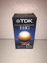 Load image into Gallery viewer, TDK Extra High Grade T-120 Video Tapes, 3 Pack

