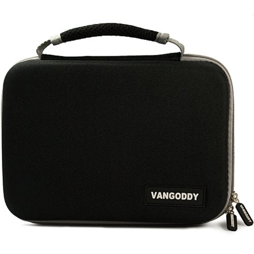 VanGoddy Harlin Gray Black Hard Shell Carrying Case for Polaroid Zip Mobile Printer