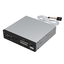 Load image into Gallery viewer, Sabrent 74-in-1 3.5-Inch Internal Flash Media Card Reader/Writer with USB Port (CR-USNT)
